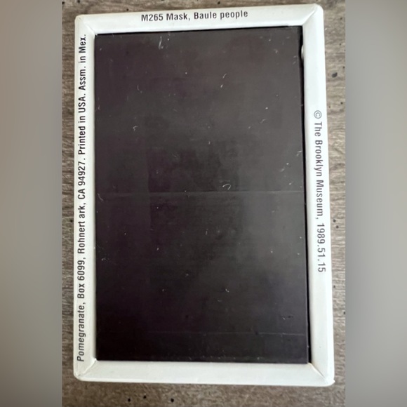 African Masks Magnets Brooklyn Museum LOT of 2 - Picture 3 of 6